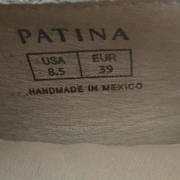 Patina Suede Slip-On Loafers | Size 8.5 | Handmade in Mexico - Picture 4 of 6